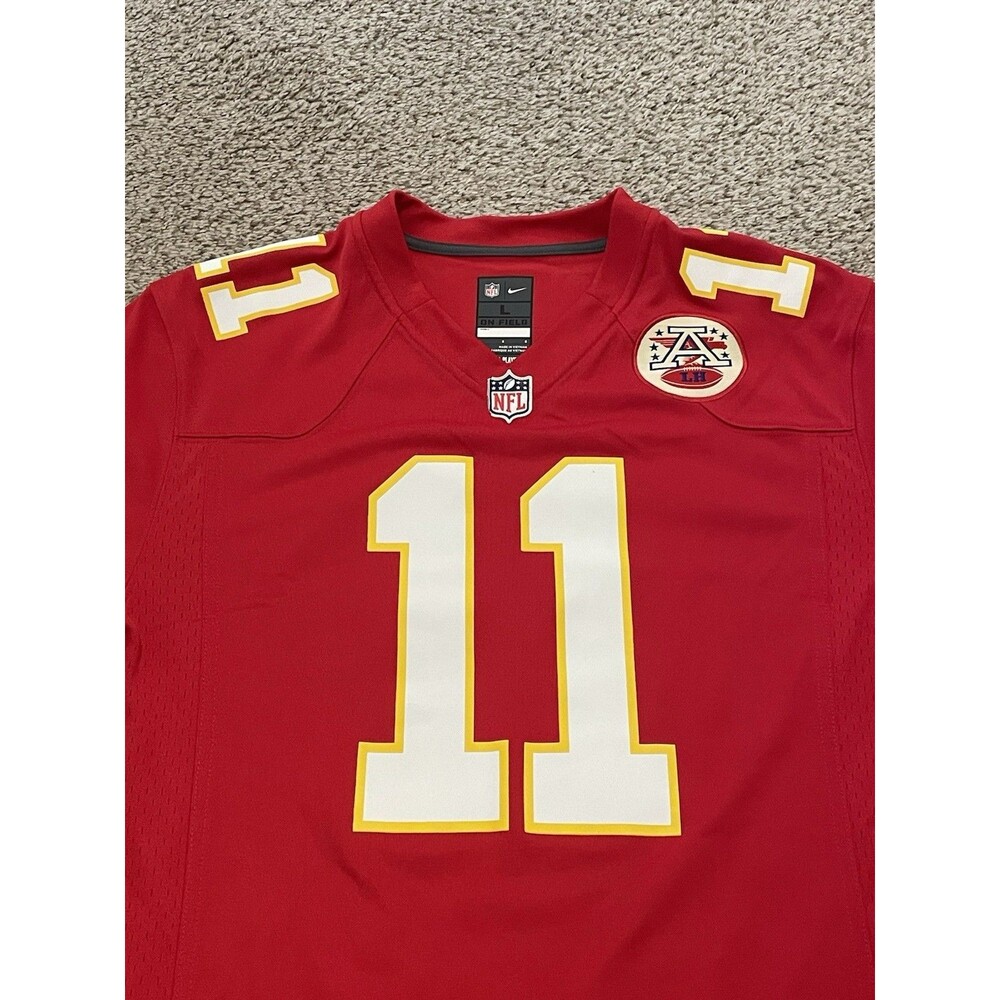 Nike On Field Elite Alex Smith Kansas City Chiefs NFL Jersey Size Men's Large - Picture 3 of 5